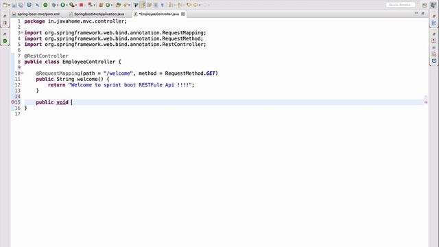Spring Boot | Spring Boot RESTful Web Services | Restful API | Spring Boot tutorial | Java Home смотреть онлайн