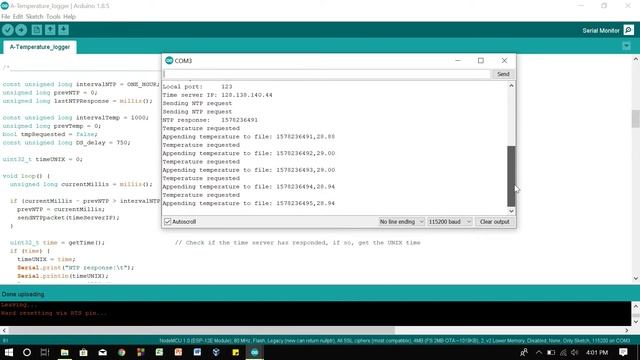 SPIFFS Memory Data Logger смотреть онлайн