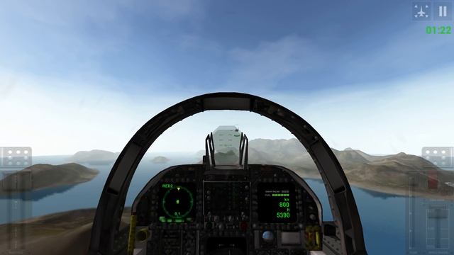 Carrier Landings | FLY TO THE AIRBASE! (3 Stars) | Island Scenario: Mission 1 | F/A-18 Super Hornet смотреть онлайн