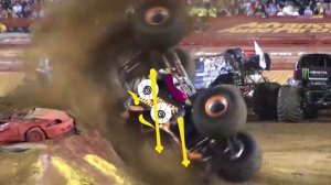 ТОП 10 прыжков и крушений Монстер Траков