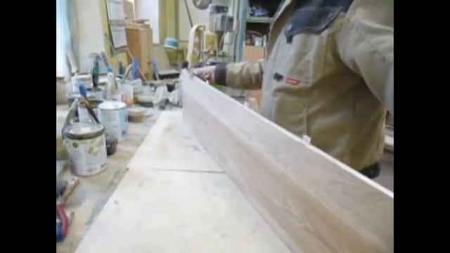 Изготовление библиотеки из массива дуба смотреть онлайн