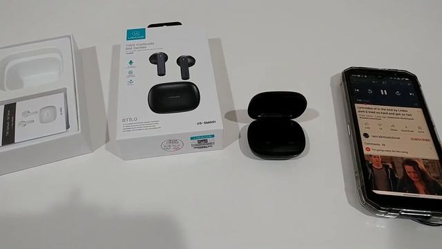 YOUSAMS Bluetooth Wireless Earbuds US-SM001 FULL REVIEW (With Manual And Mic Test) смотреть онлайн