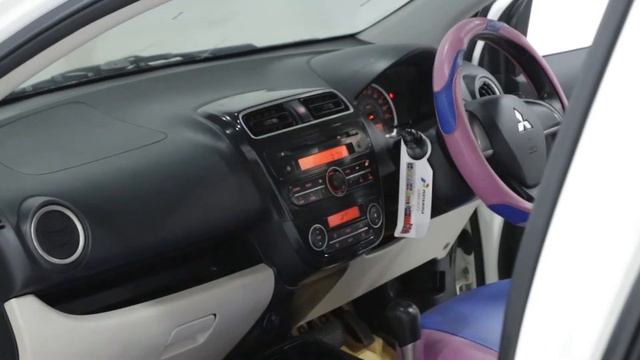 MITSUBISHI MIRAGE (WHITE PEARL) TYPE EXCEED 1.5CC CVT (2012) смотреть онлайн