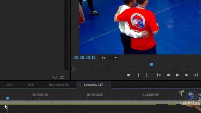 Adobe Premiere Pro CC. Синхронизация клипов по звуку. смотреть онлайн