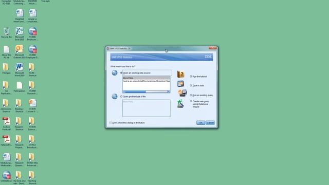 SPSS Tutorial 2 - Opening and Closing SPSS смотреть онлайн