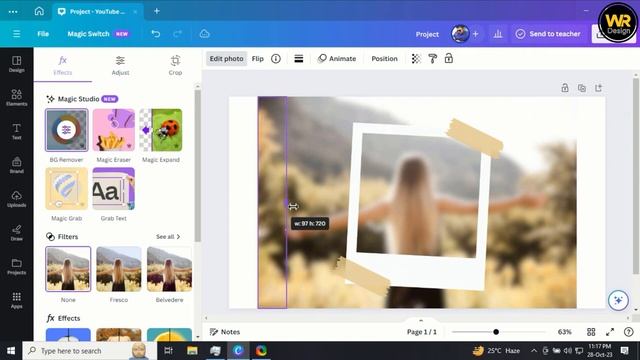 The Blur Background Feature in Canva смотреть онлайн