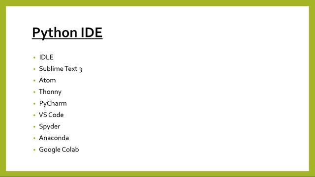 python IDE integrated development environment| @codestudyindian13114 смотреть онлайн