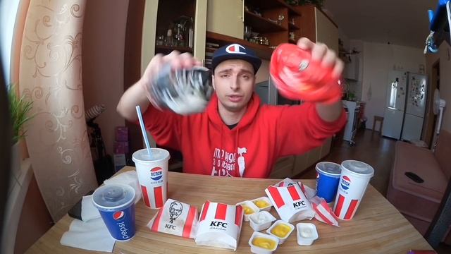 Съел секретные купоны КФС за раз??? 5000 ккал!!! Вызов / Обзор еды / Обжор смотреть онлайн