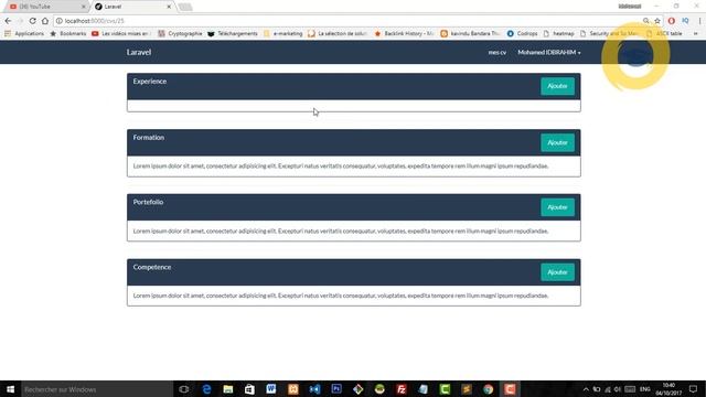 Laravel 5.4 | Show Cv | laravel et vuejs | mohamed idbrahim | part 29 смотреть онлайн