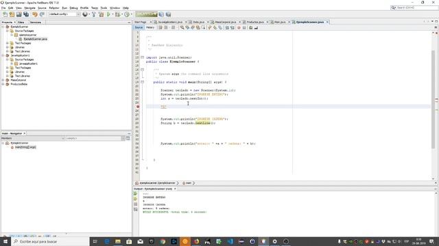 Solución "error" metodo nextInt con nextLine en Java смотреть онлайн