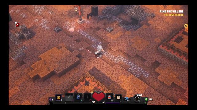 Minecraft Dungeons pumpkin pastures save the last village смотреть онлайн