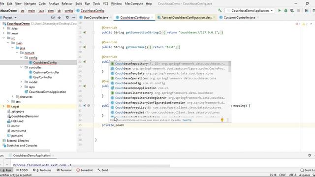 Couchbase with Spring Boot & Spring Data | Code Debugger смотреть онлайн