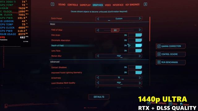 RTX 3060 TI CYBERPUNK 2077 | 1080p 1440p 4K | RAY TRACING | DLSS смотреть онлайн