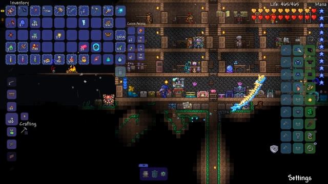 После-Мунлордный босс, оружие и броня| Terraria 1.3.4.4 EXPERT с модами(МЕТАТЕЛЬ) #16 смотреть онлайн