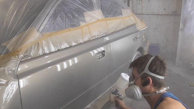 Формирование красивой, заводской шагрени на лаке! смотреть онлайн