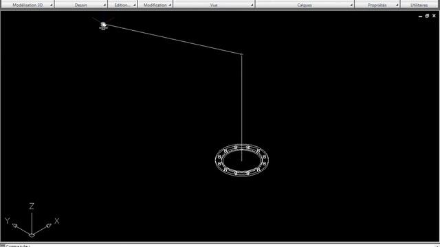 tuto autocad 2010 bride avec un tube rond en 3d смотреть онлайн