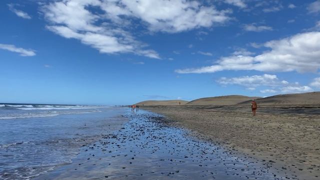 Gran Canaria Playa Del Ingles To Maspalomas Beachwalk | We❤️Canarias