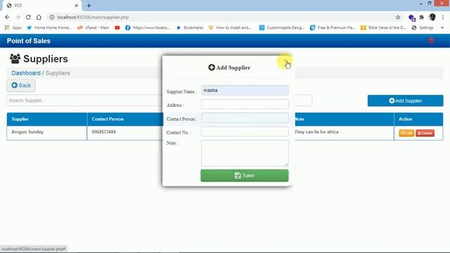 Point of Sale System in PHP with source code. -Starsite programmers смотреть онлайн