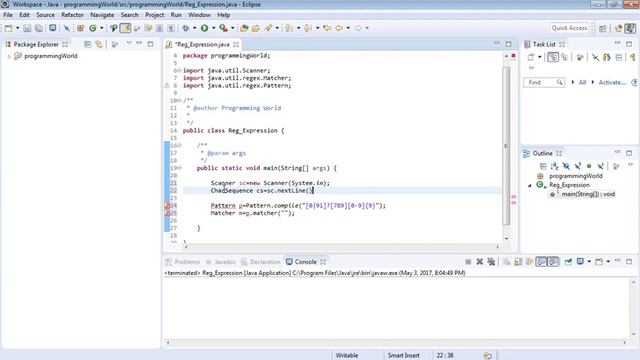 Java Tutorials for beginner,Regular Expression in java, how to validate mobile number in java смотреть онлайн