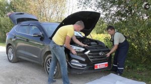 Снимаем передний бампер Hyundai Tucson 2018 / Бампер Хендай / Как снять бампер