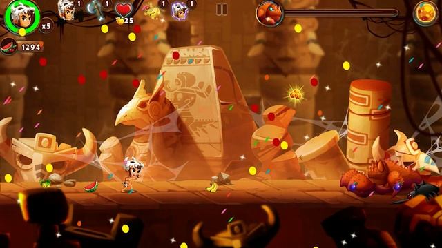 Jungle Adventures 3 + Jungle Adventures 2 + Jungle Adventures - All Bosses + Ending