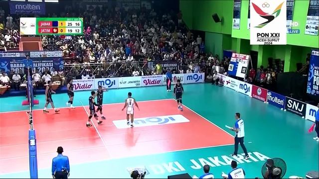Final Voli Putra | JABAR vs JATIM | SET 2 | Kualifikasi PON 2024 смотреть онлайн