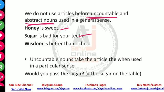 Articles || A An The || Part 3 || English Grammar || смотреть онлайн
