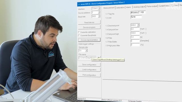 Data logger | Como utilizar Data logger nos equipamentos da Envea смотреть онлайн