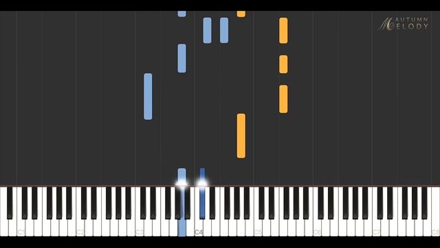 Autumn Melody - Jacob's Piano \\ Synthesia Piano Tutorial смотреть онлайн