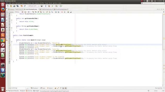 Java static keyword | Java static methods in Tamil | ஜாவா (Java in Tamil) смотреть онлайн