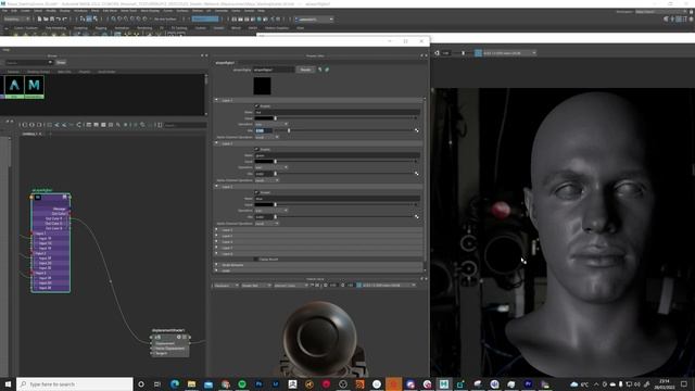 VFace Fundamentals - Basic displacement shader setup in Maya and Arnold смотреть онлайн