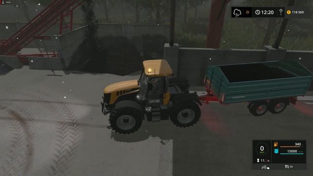 Farming Simulator 17 ➣ Колхоз им. Мичурина № 115. Погрузка и перевозка Компоста в Теплицы смотреть онлайн