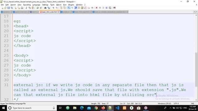 JavaScript/JQuery/TypeScript tutorials || Demo - 3 || by Mr. Ramesh On 20-06-2020 @7AM смотреть онлайн