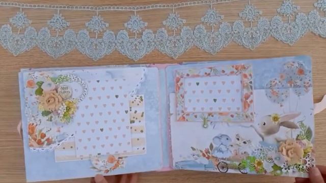 Детский альбом № 106 "Полина" для девочки 6 лет/скрапбукинг смотреть онлайн