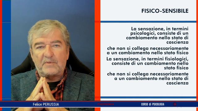 Processi Sensoriali - Prima Lezione di Base – Fondamenti di Psicologia & Psicotecnica смотреть онлайн