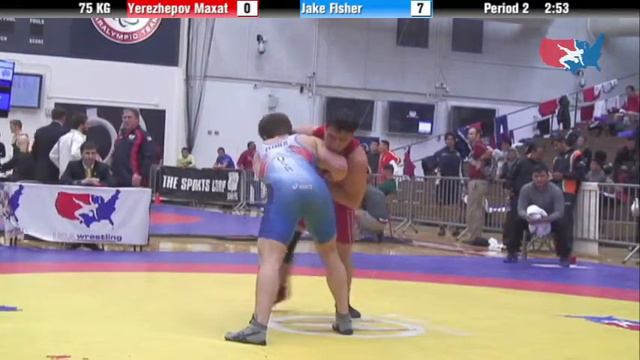 GR 75 KG - QF - Maxat Yerezhepov (KAZ) vs. Jake Fisher (MN Storm) смотреть онлайн