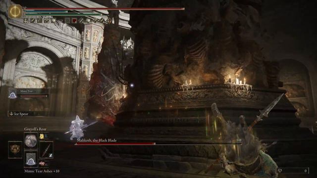 NG+7 Maliketh, the Black Blade - Partisan x2 (Ice Spear , Blood Tax) смотреть онлайн