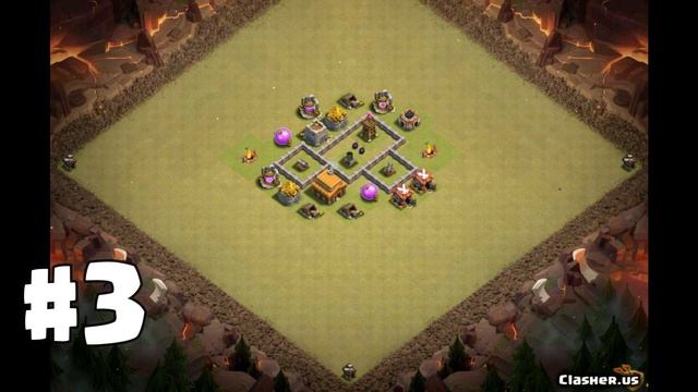 NEW Ultimate TH3 HYBRID/TROPHY[defense] Base 2021!! Town Hall 3 Hybrid Base Design - Clash of Clans смотреть онлайн