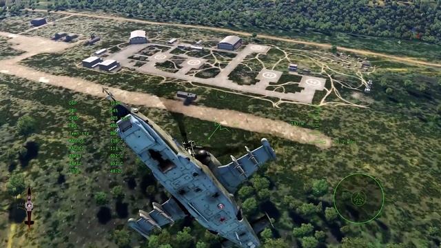 "Реалистичная" посадка Ка-50 без хвоста смотреть онлайн