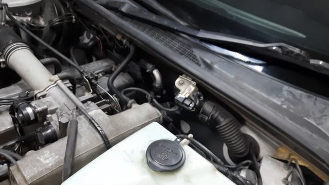 Тойота чайзер,100,1гфе,установили двс собран на хюндайпоршнях,ч2