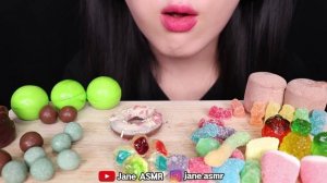 ASMR EDIBLE TOOTH BRUSH, JELLY GUMMY, DEHYDRATED MARSHMALLOW 먹는 칫솔, 동결 건조 마쉬멜로우, 젤리 먹방 EATING SOUND