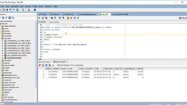 user defined functions in SQL смотреть онлайн