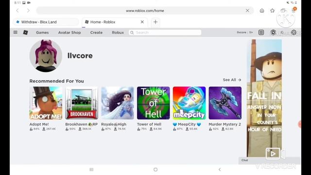 HOW TO MAKE AN AESTHETIC ROBLOX PROFILE WITH NO ROBUX! ♡ смотреть онлайн