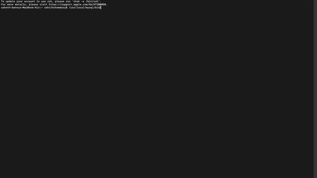 how to install mysql on am Mac and run it in terminal смотреть онлайн