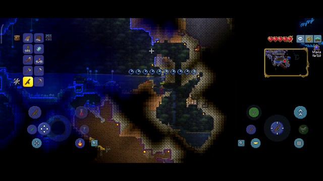 Minerando no Underground | Terraria Wands Only #2 смотреть онлайн