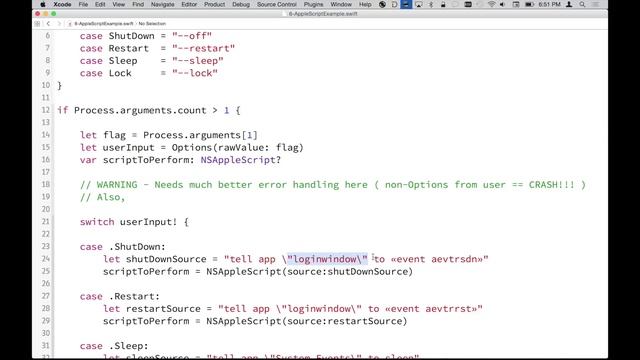 Scripting with Swift by Blake Merryman смотреть онлайн