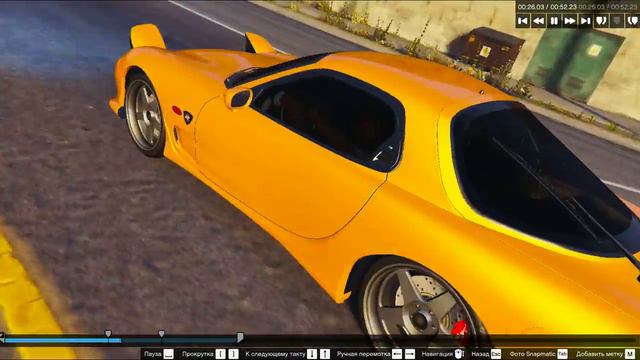 GTA5 mazda test drift смотреть онлайн
