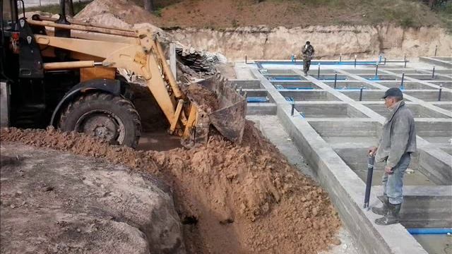 Заливка бетонного басейна смотреть онлайн