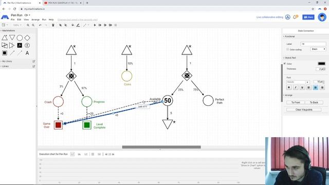 Hyper-casual Mobile Game Diagram Tutorial - Pen Run смотреть онлайн