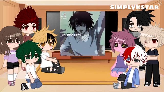 Class 1a + Aizawa React To Light Yagami | Au | Part 1/? |Cringe смотреть онлайн